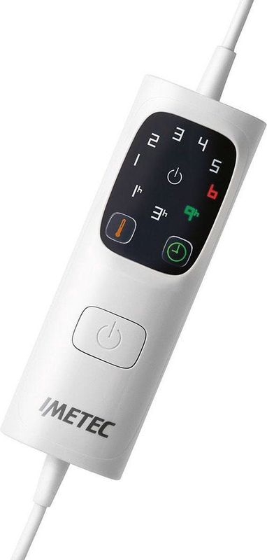 IMETEC - 16729 - Elektrisch Deken - Wit - Stof