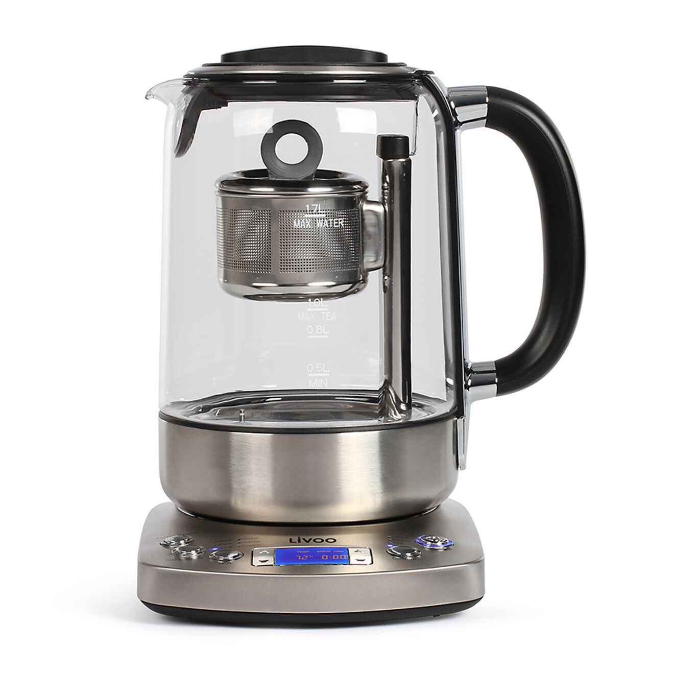 Livoo Bouilloire  théière automatique gris