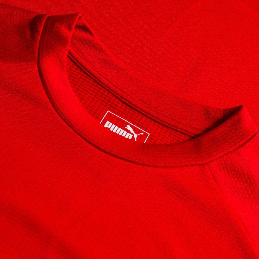 PUMA Maillot d'Entraînement LIGA Sweat - Rouge/Blanc