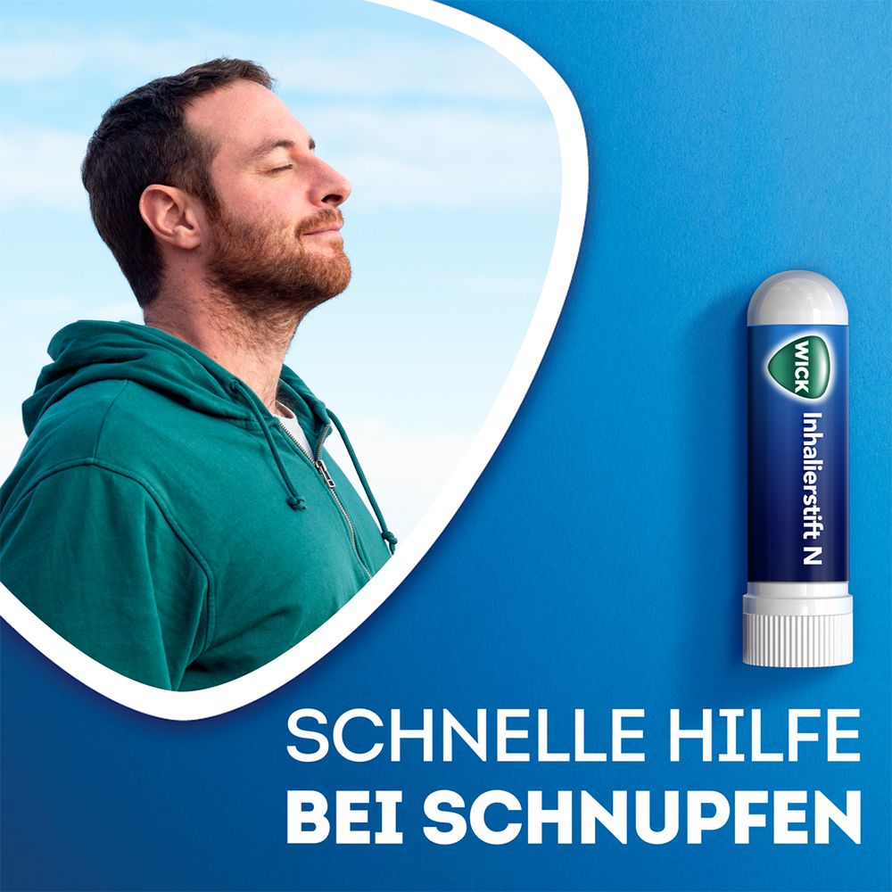 WICK INHALIERSTIFT N gegen eine verstopfte Nase