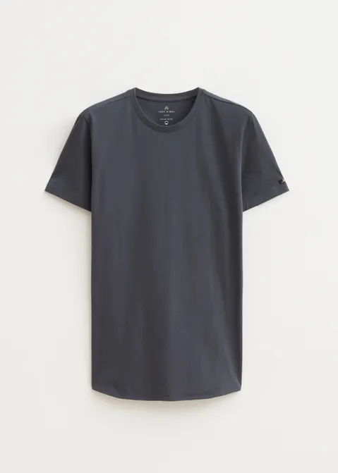 Basic t-shirt blauw (BLW.M)