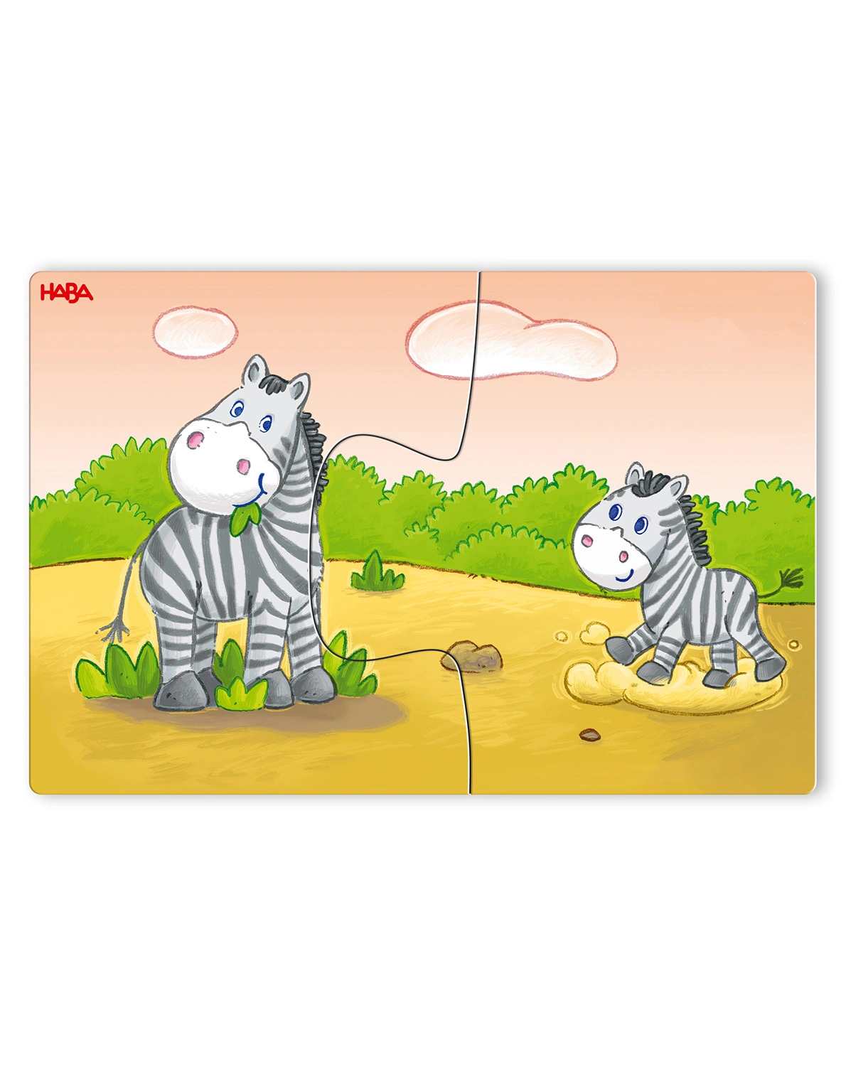 Puzzle WILDE TIERE 10x2-teilig
