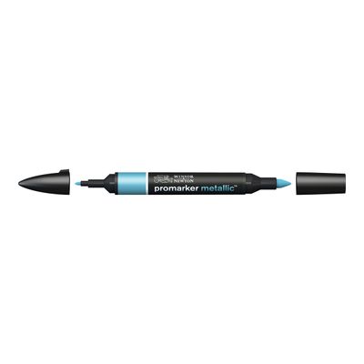 ProMarker - Marqueur double pointe - bleu métallique