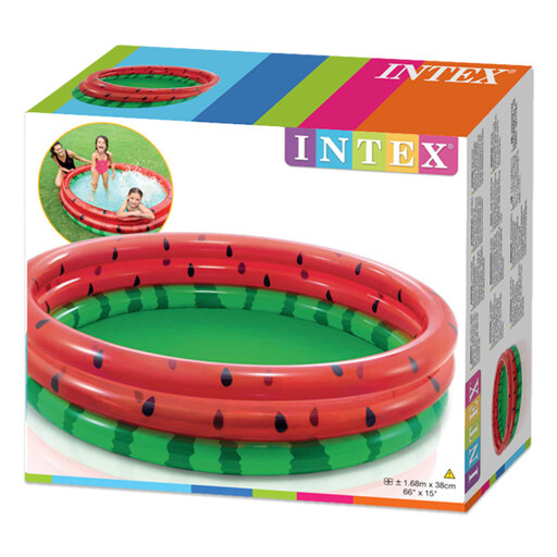 Piscina inflável de melancia da Intex