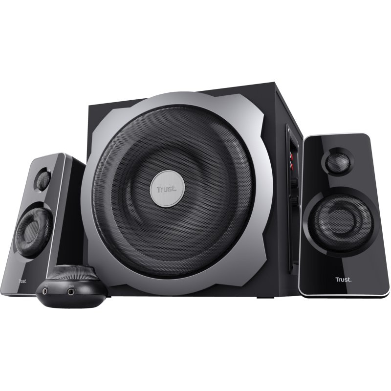 Trust Tytan set d'enceintes 60 W Universel Noir 2.1 canaux