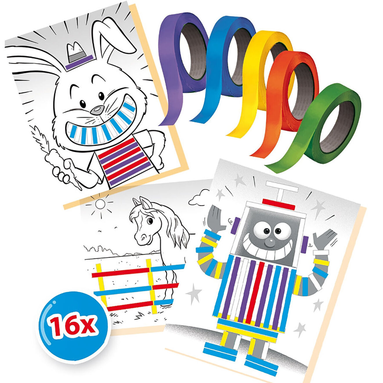 Ses Creative J'apprends à Coller - 3 ans à 6 ans