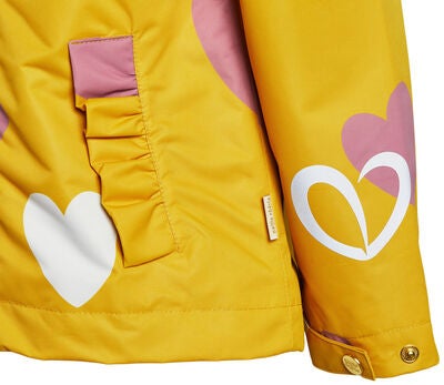 Petite Chérie Atelier Rose Skalljakke, Hearts Yellow