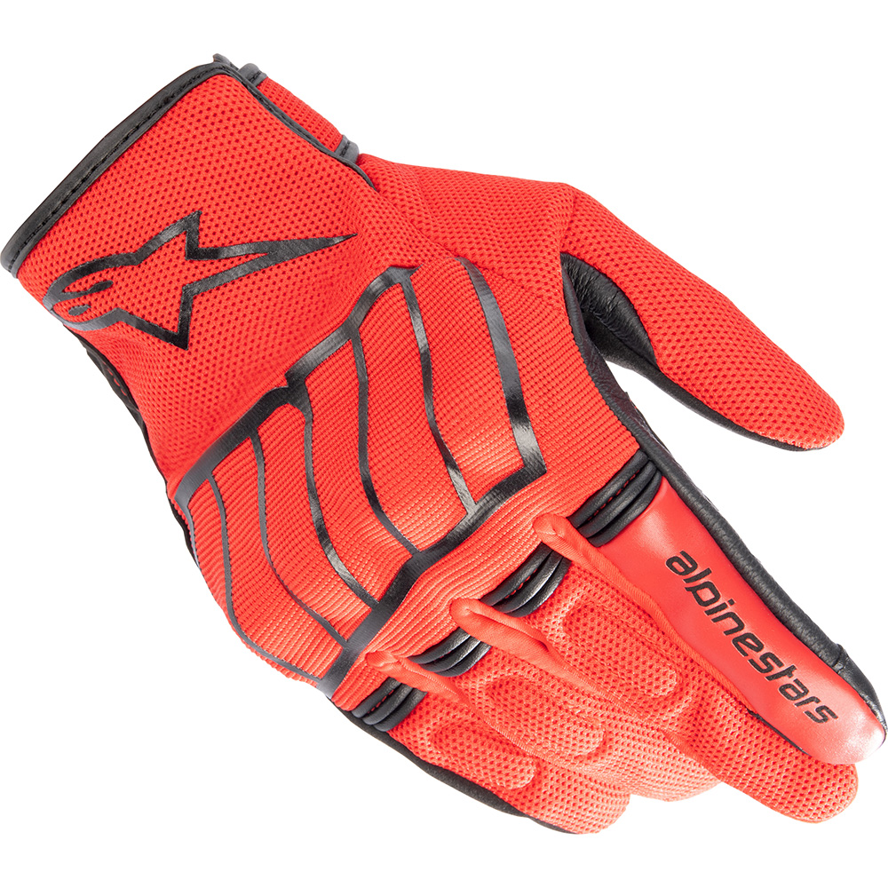 Alpinestars - Gants Losail V2 MM93 Rouge fluo / Noir