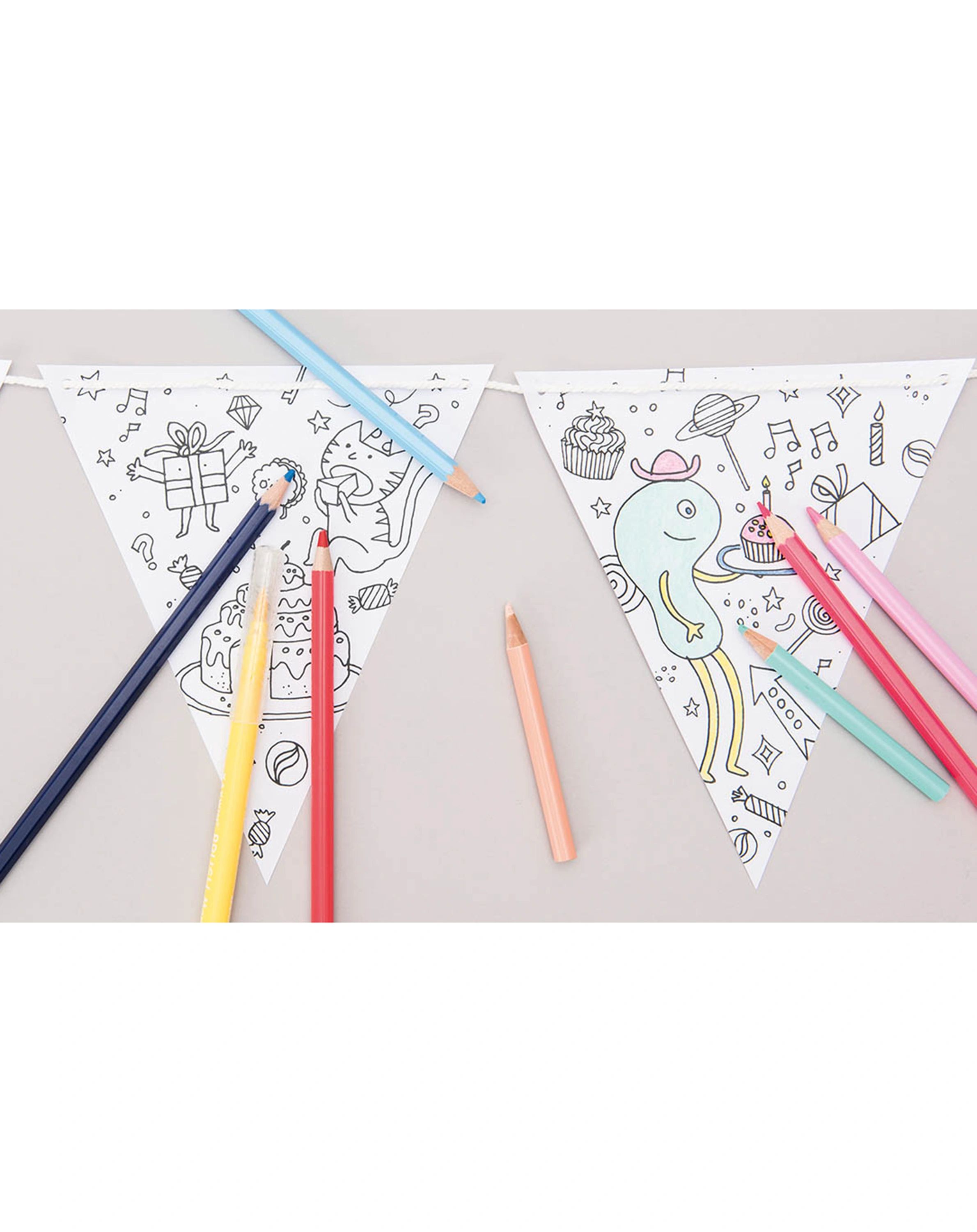 Wimpelkette COLOUR ACTIVI (3m)