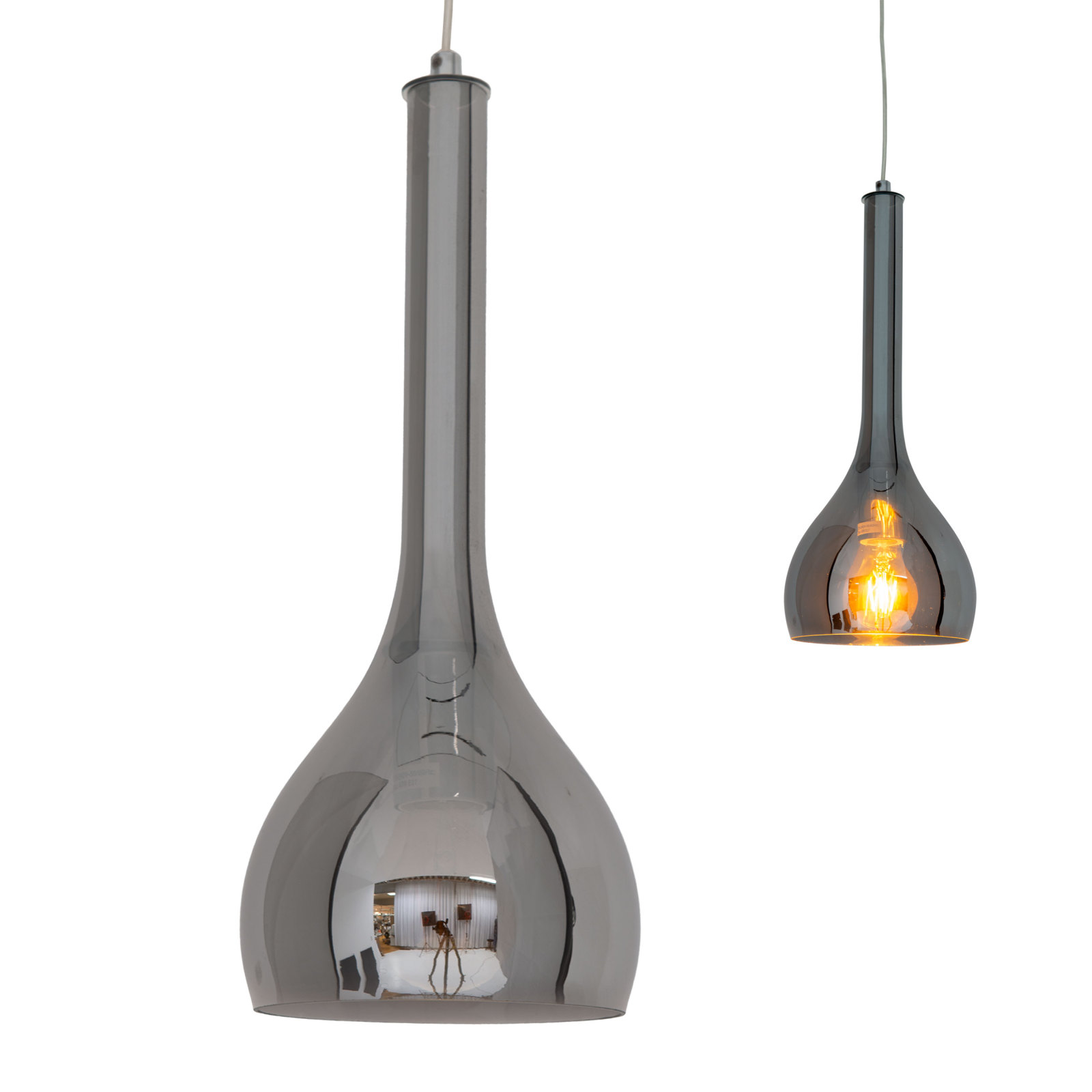 Pendelleuchte VASO - anthrazit - 143 cm