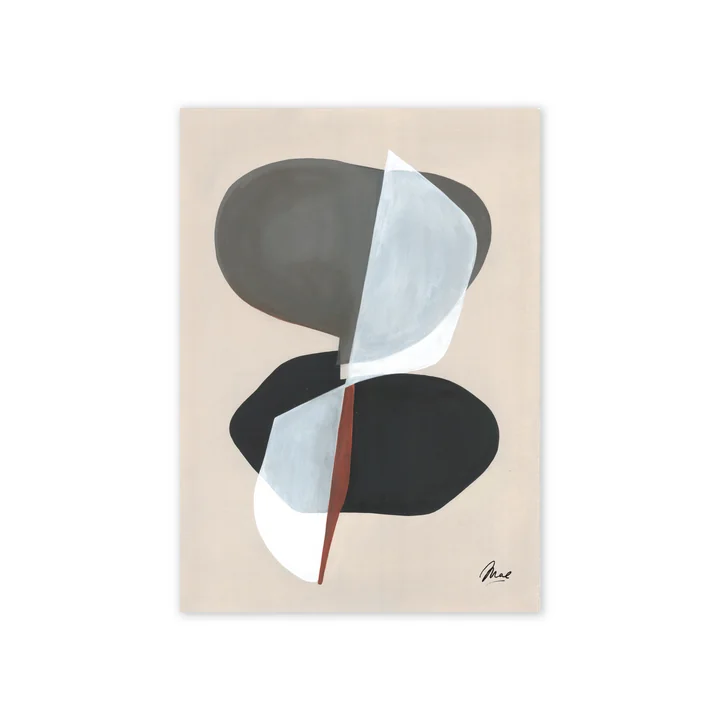 Paper Collective - Composition 01 Poster, 50 x 70 cm