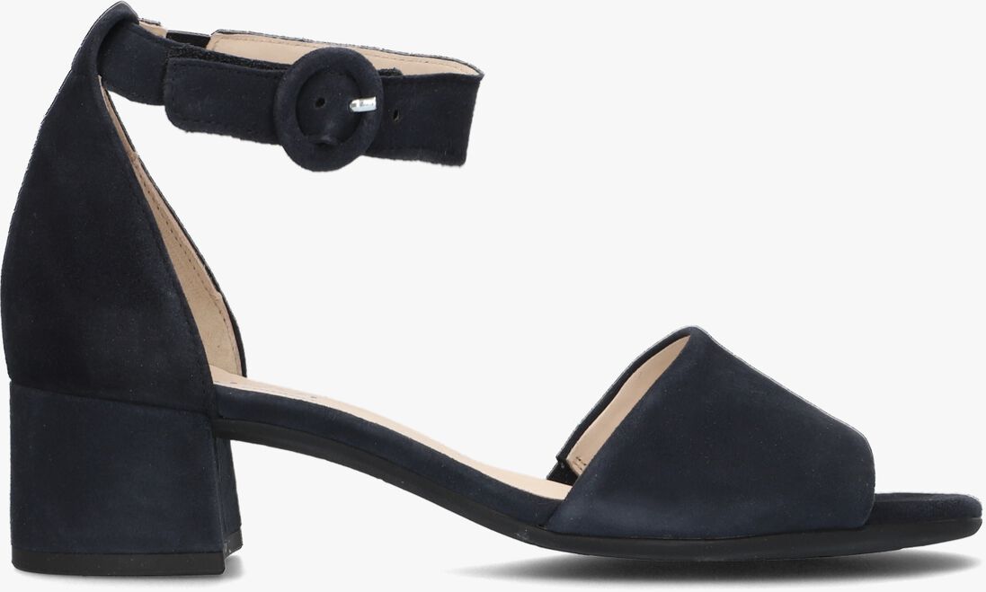 blauwe gabor sandalen met hak 902