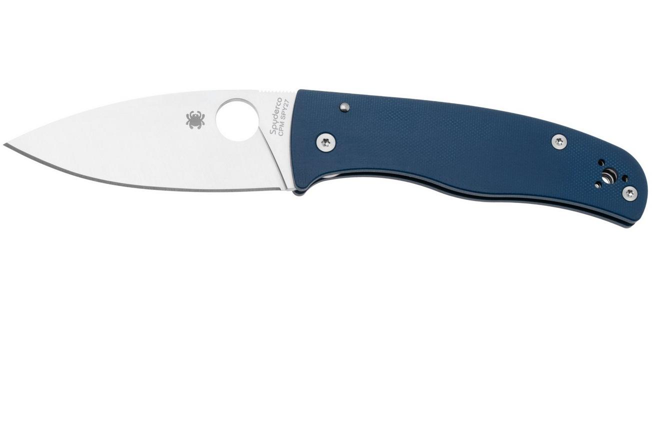 Spyderco Bodacious CPM SPY27 C263GPCBL Cobalt Blue G10, zakmes, Sal Glesser design