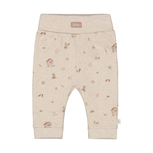 Feetje Print Broek - Fall Favorites - Maat 50 - Offwhite Melange