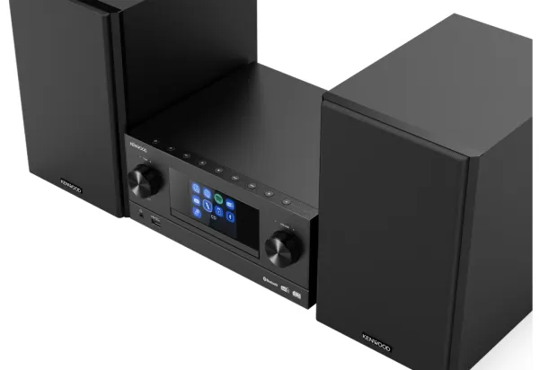 Kenwood M-9000S - Mikrosystem - 2 x 50 Watt - sort
