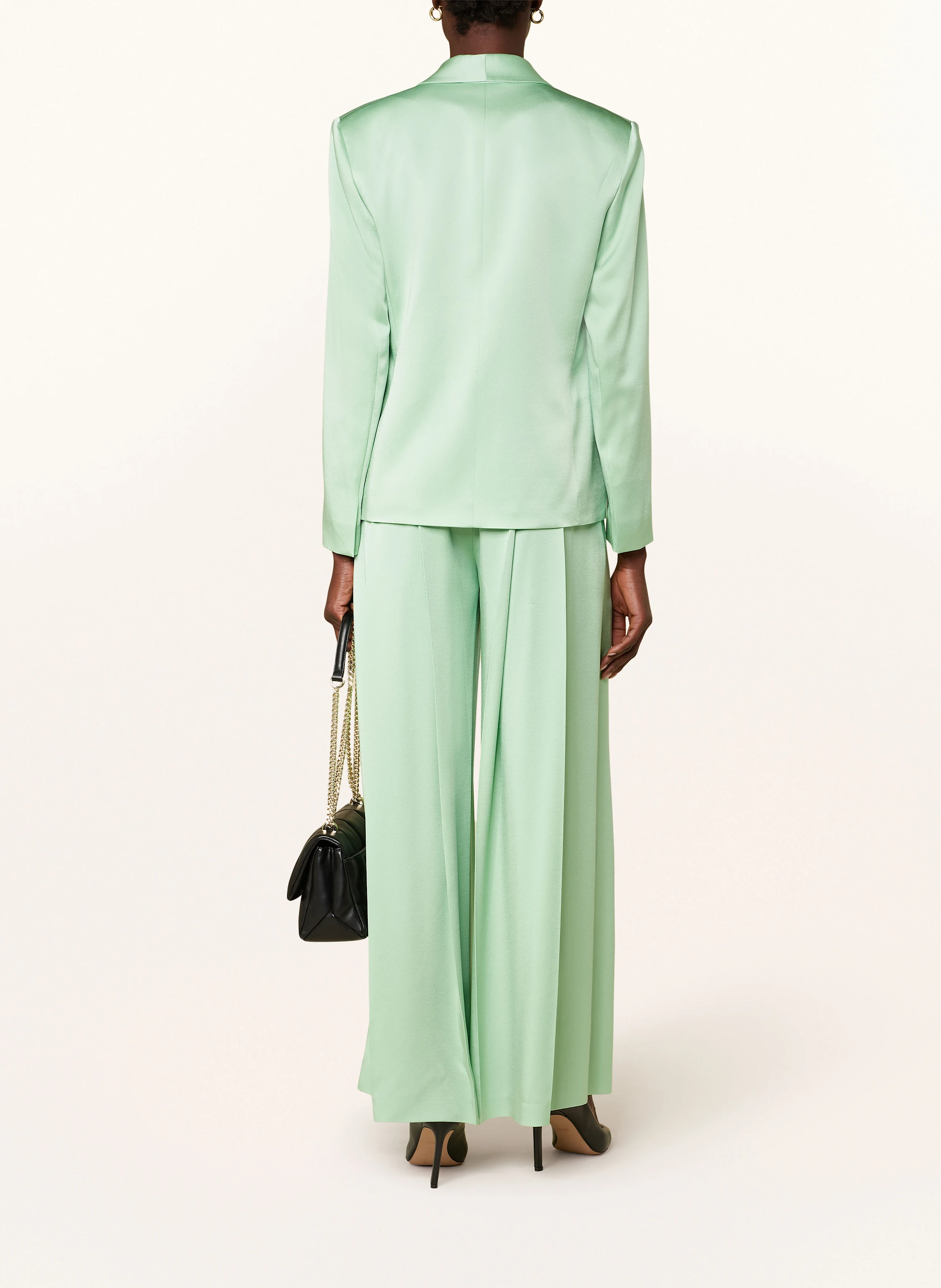BOSS Marlenehose TETOSA aus Satin