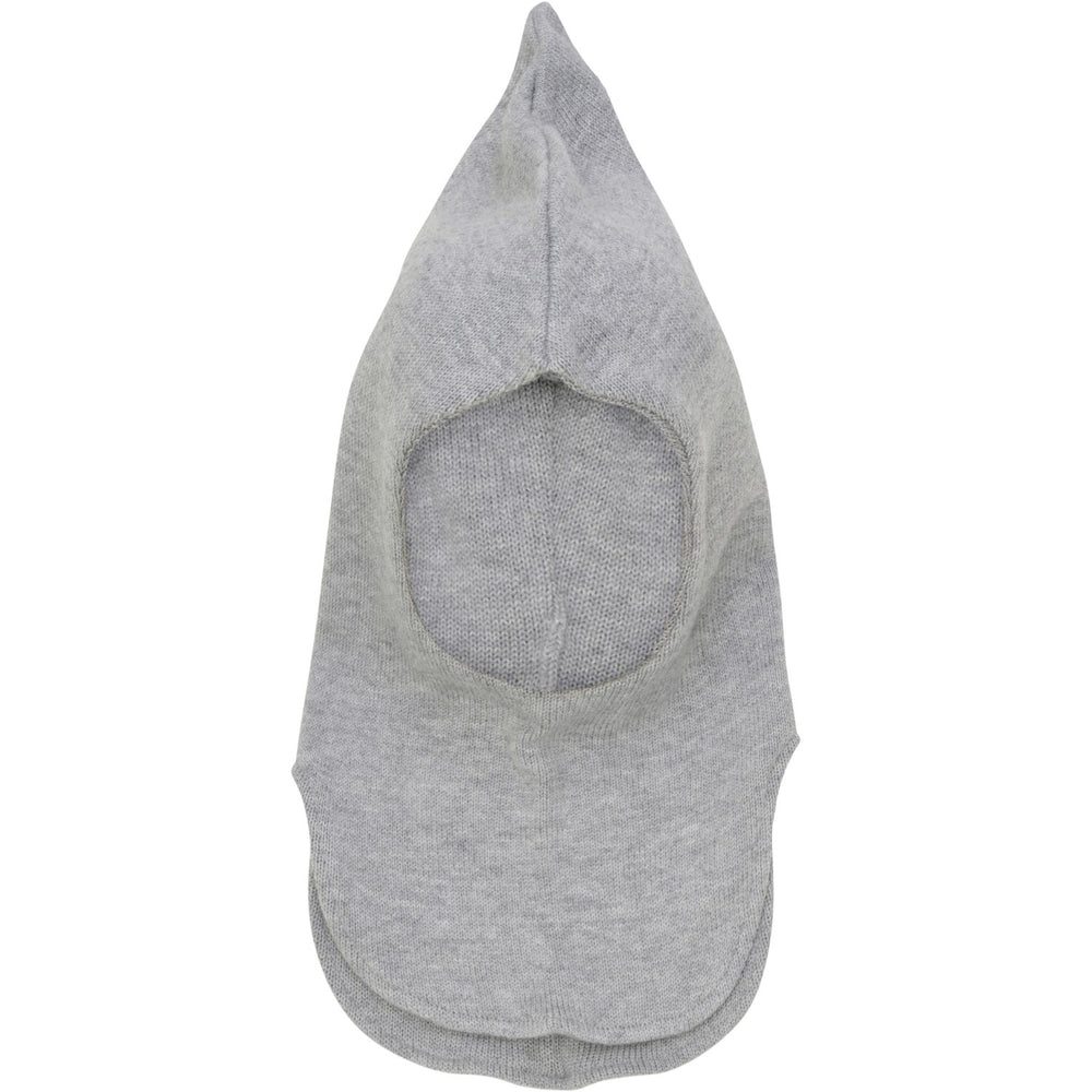 Køb Huttelihut Light Grey Melange Elefanthue Uld Strik Windstop