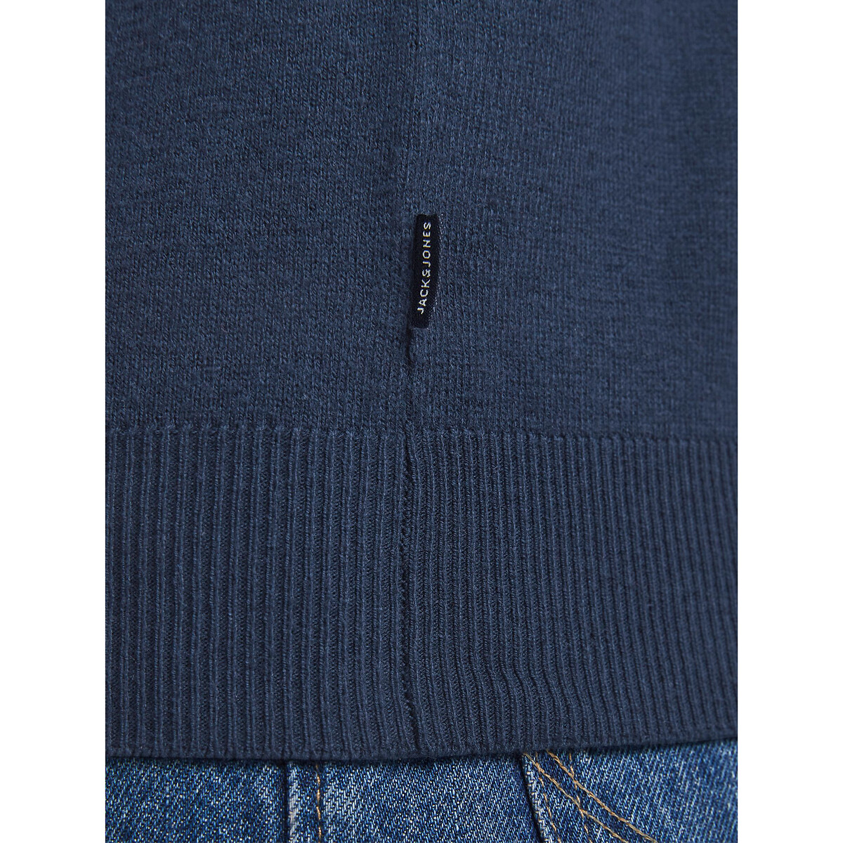 JACK & JONES<br>Suéter com gola alta e zíper Emil