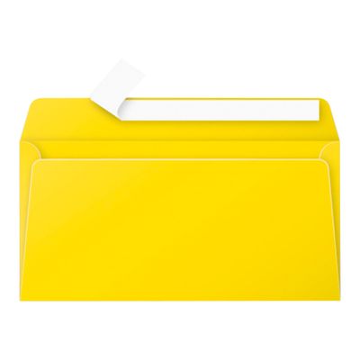 Pollen - 20 Enveloppes - 110 x 220 mm - 120 g/m² - jaune