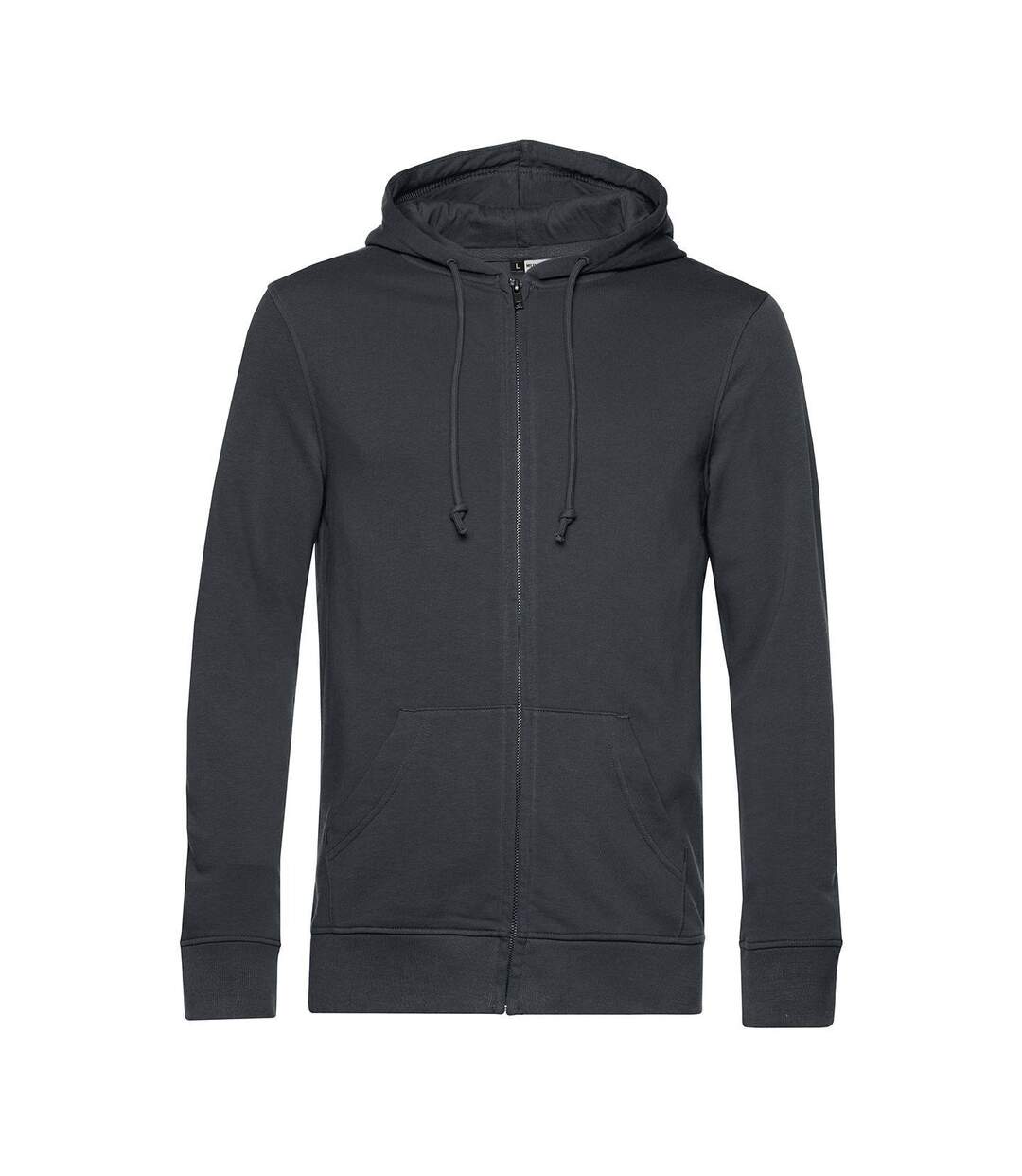 B&C - Veste à capuche ORGANIC - Homme (Anthracite) - UTRW8037