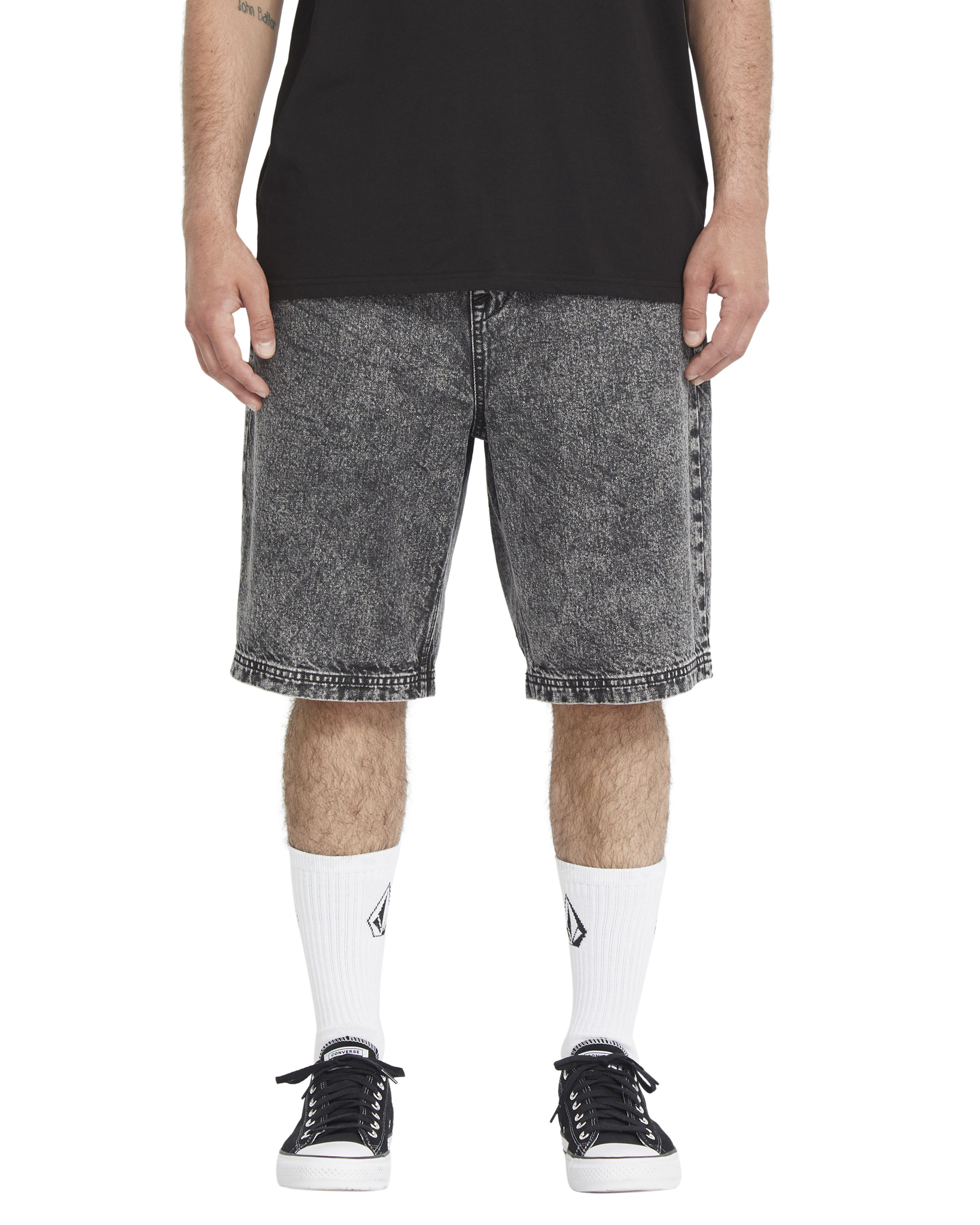 Volcom Freazy Loose Short 22 Light Acid Black