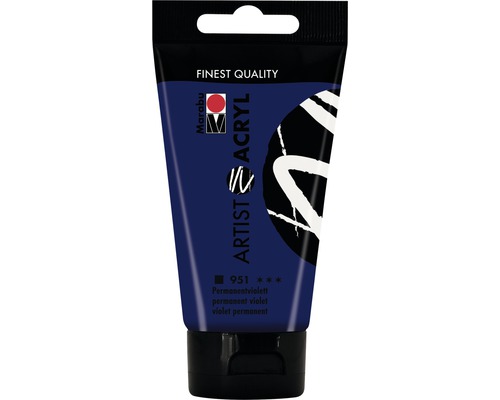 Marabu Artist Acrylverf 951 permanent violet 75 ml
