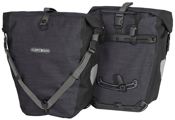 BACK-ROLLER PLUS CR Taschen (Duo)  granite - black  2 x 20 L