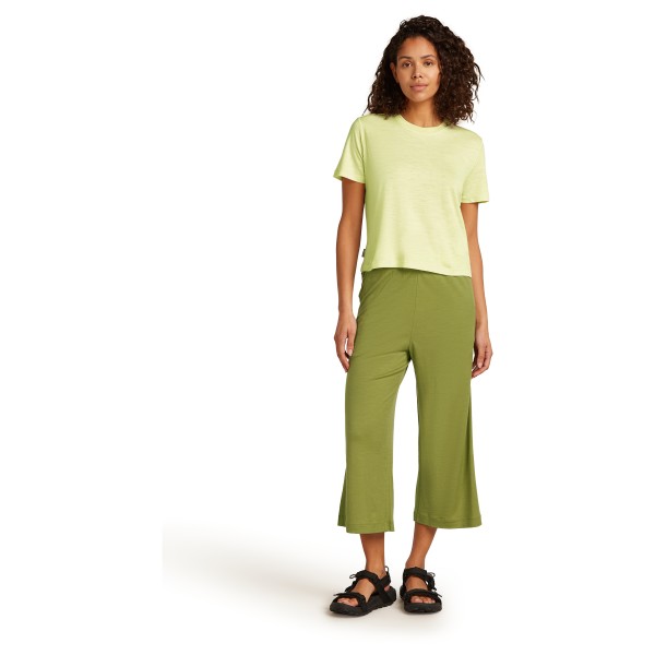Icebreaker - Women's Merino 150 Tech Lite III S/S Crop Tee - Haut en mérinos