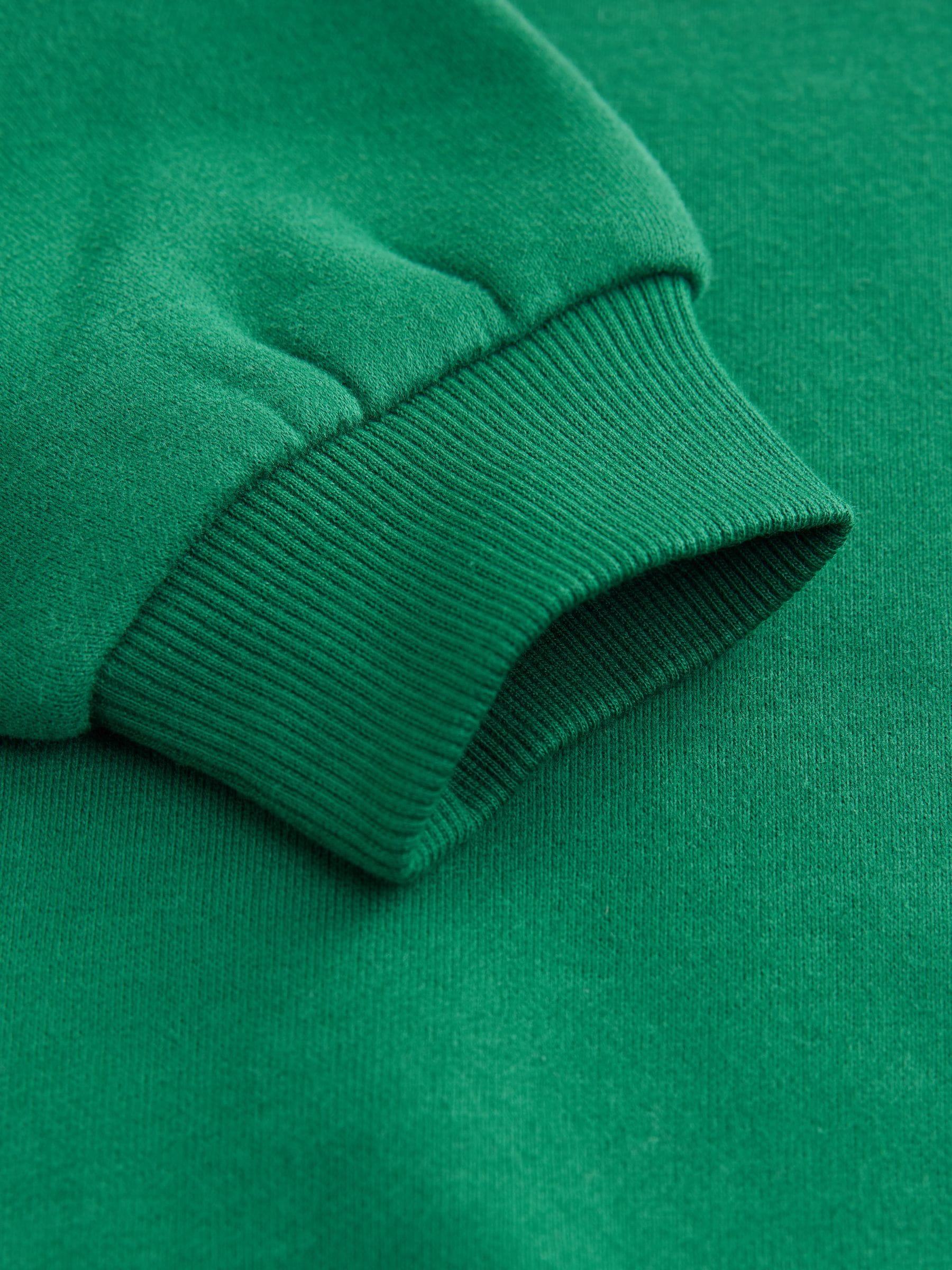 Groen/oranje - Sweatshirt met ronde hals en all-over print (3 mnd - 7 jr)
