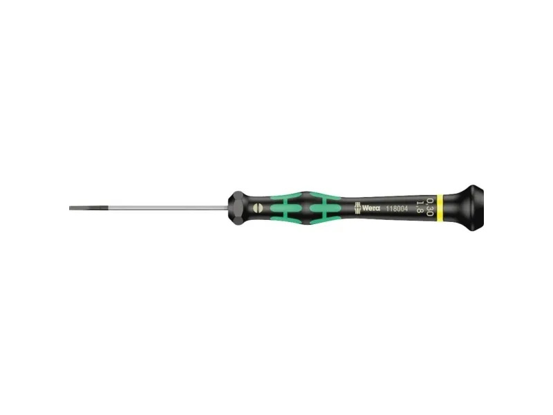 Wera 2035 elektronik-skruetrækker til lige kærv, 13 mm, 157 mm, 13 mm