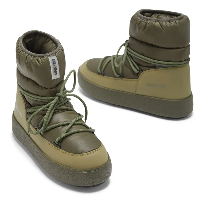 Moon Boot Moon Boot Mtrack Low Nylon | Vert kaki