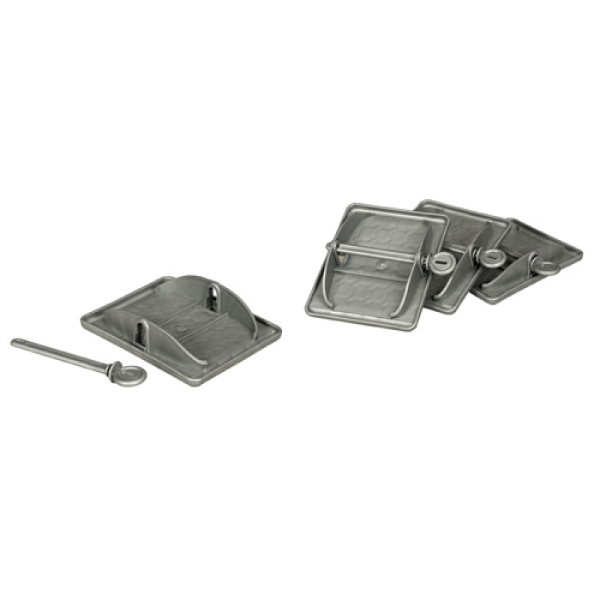 Plaquettes de stabilisation pour vérins- Lot de 4