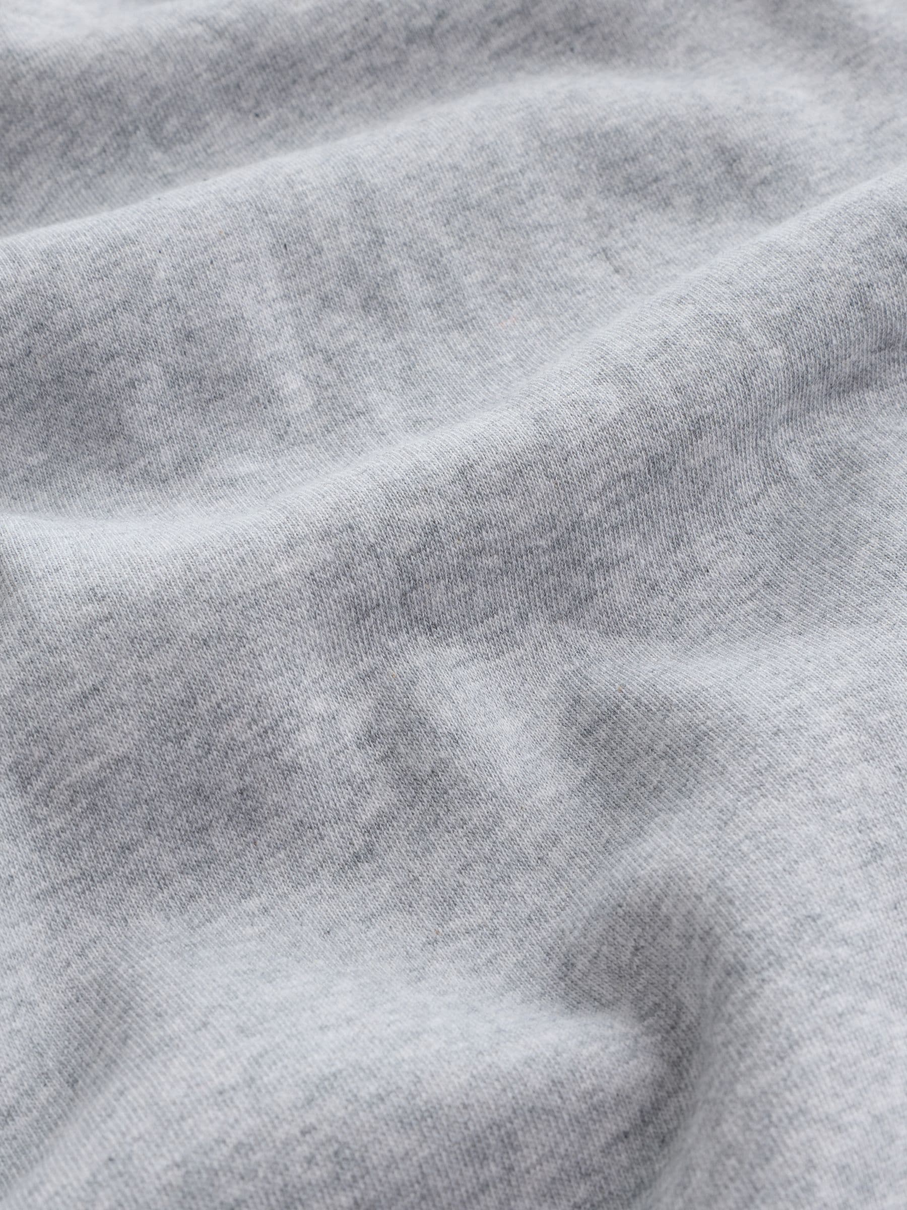 Grijs - Normale Pasvorm - Dik sweatshirt met ronde hals en hoog katoengehalte