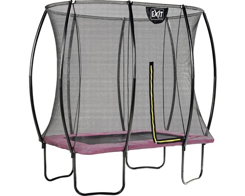EXIT Silhouette Trampoline met Veiligheidsnet 254 x 153 cm Roze