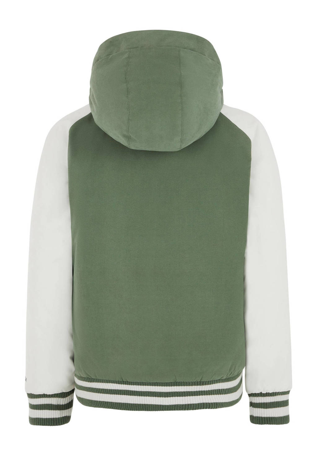 Protest ski-jack PRTCATBIRD JR groen/ecru