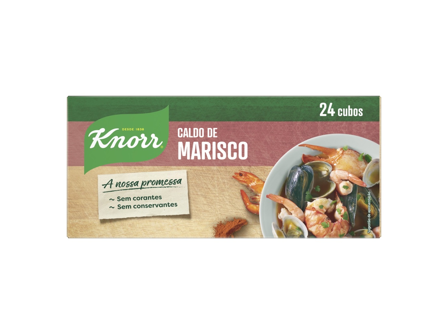 CALDO MARISCO KNORR 24 CUBOS 240G