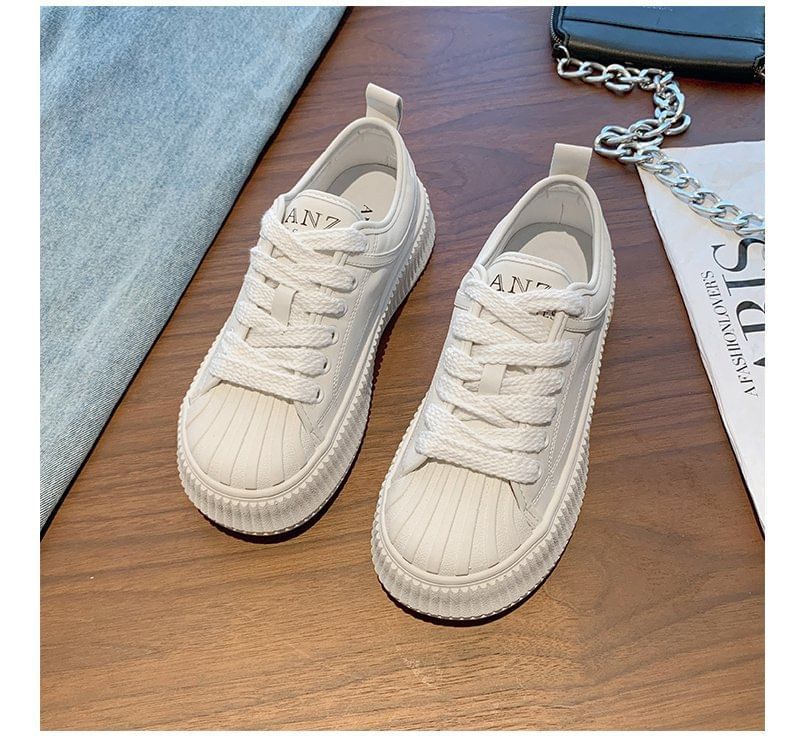 Asterisk - Platform veterschoenen