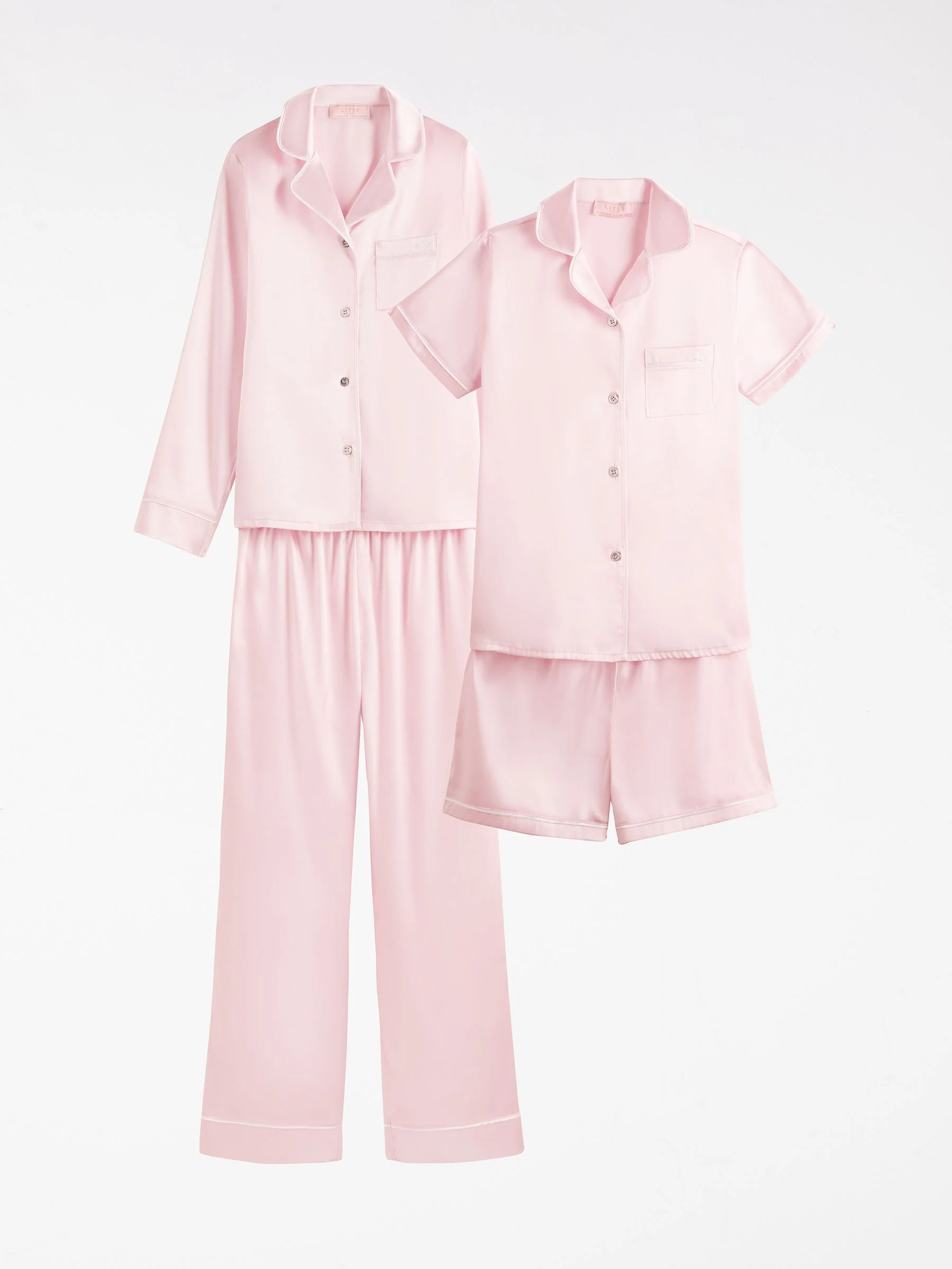 Lipsy satijnen pyjama's 2 pack (5-16jr)