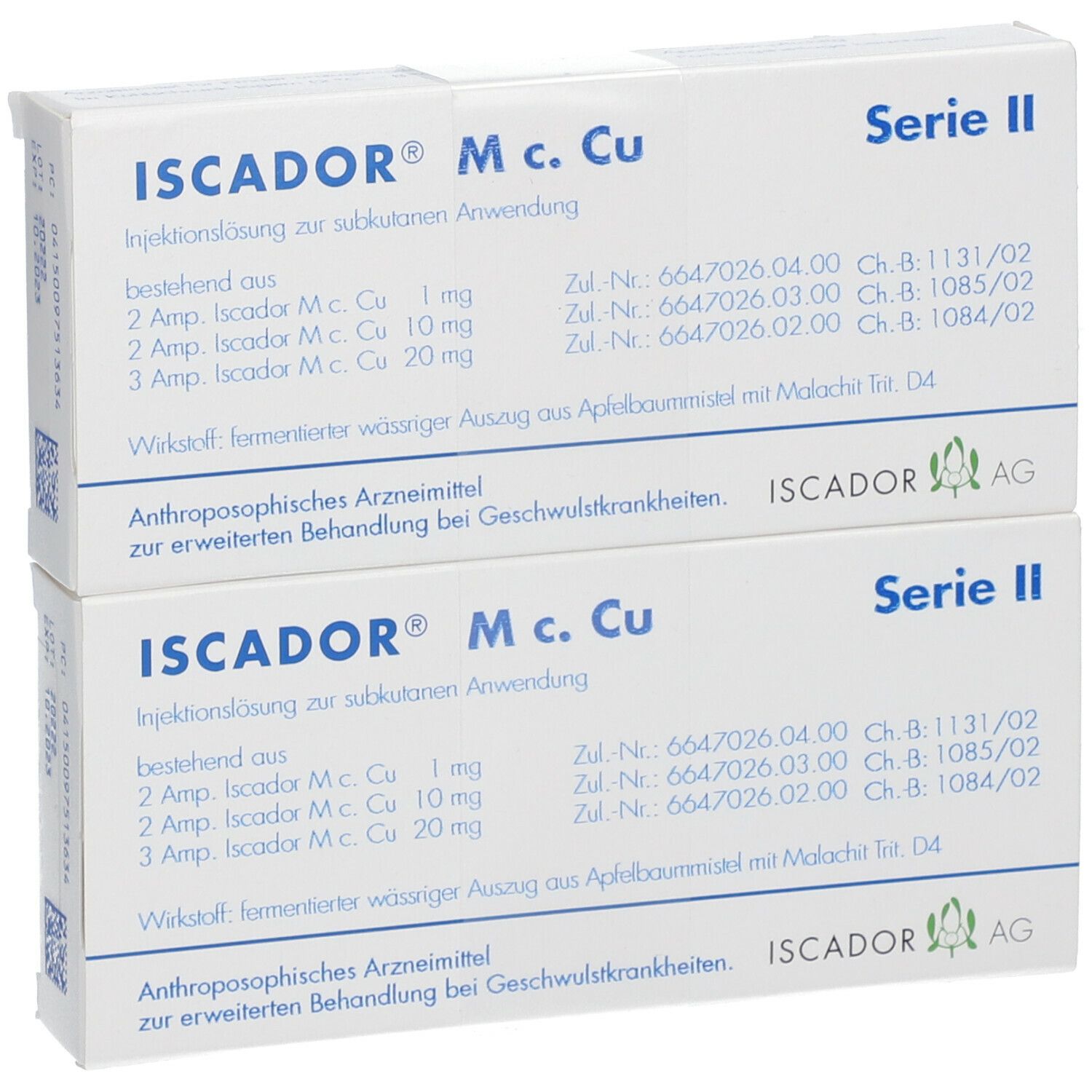 ISCADOR® M c. Cu Serie II