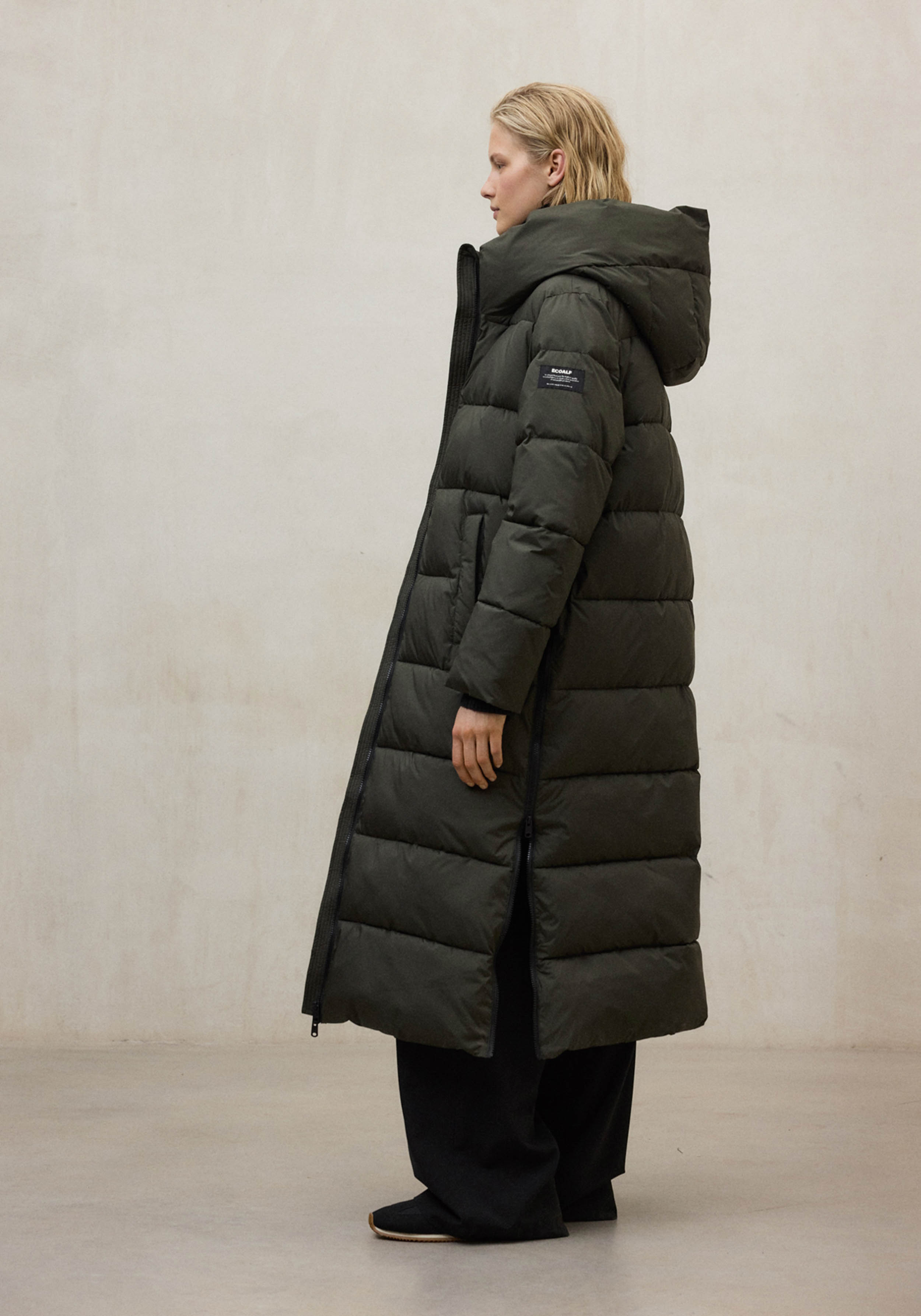 Ecoalf Puffermantel Aranda Dark Forest
