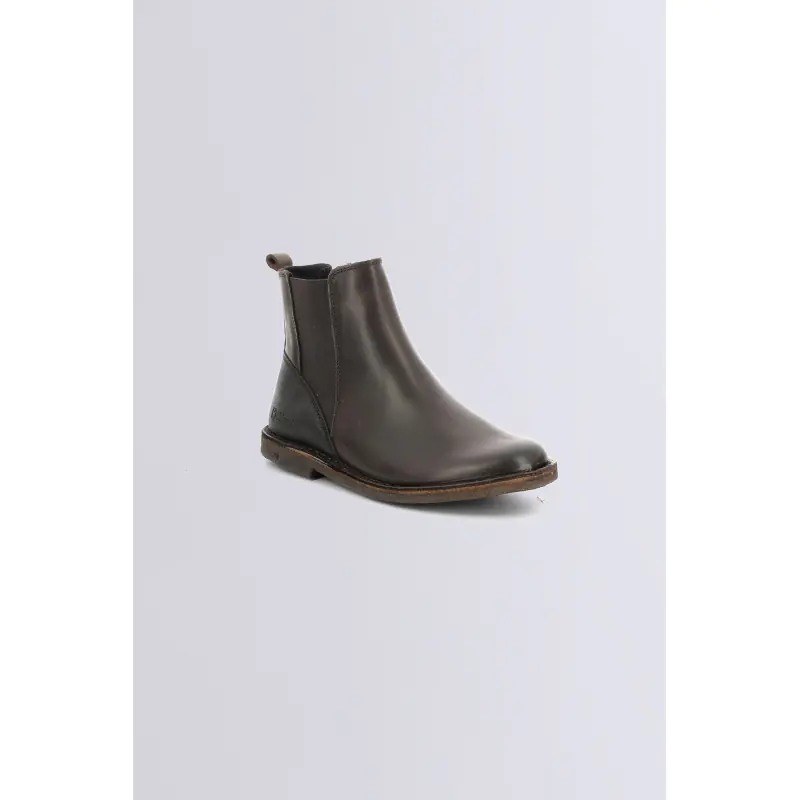KICK TIPIST MARRON FONCE BOOTS Cuir Femme