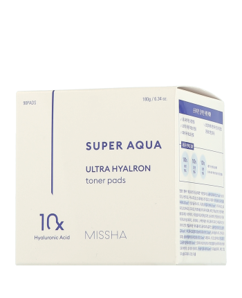 Missha Super Aqua Ultra Hyalron Toner Pads 180g