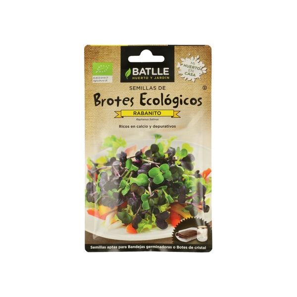 Batlle Sementes Germinado de Rabanete Sango Eco