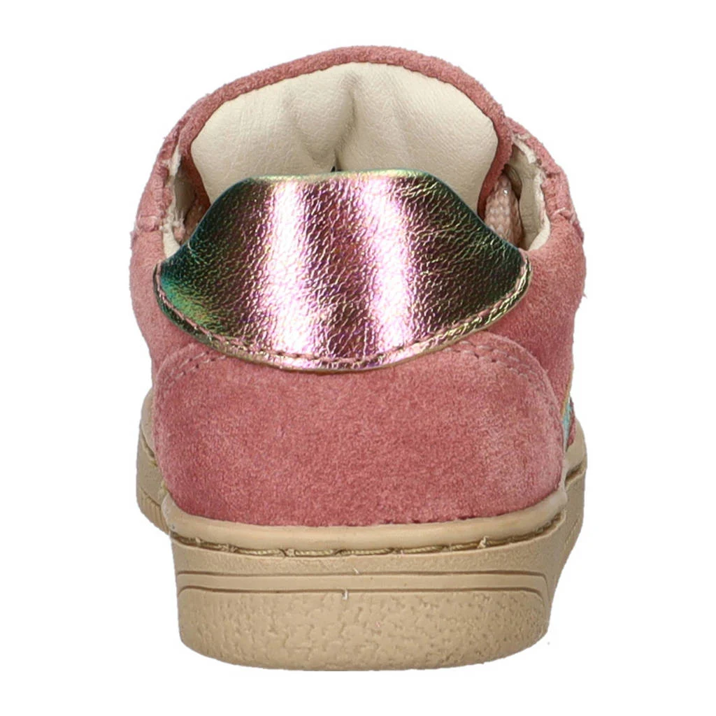Nelson Kids suède sneakers roze