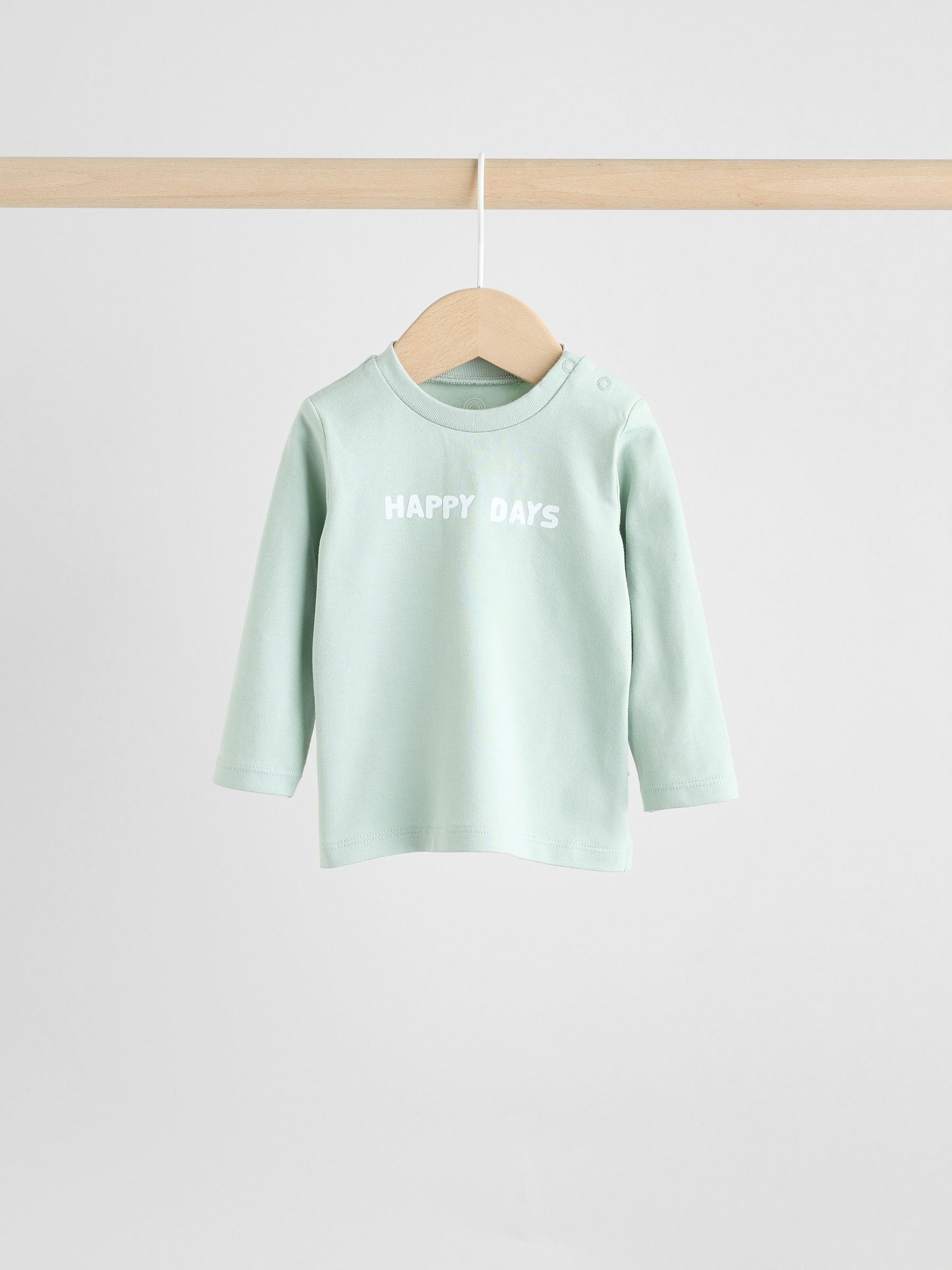 Mineraalkleurig - 3 -delige Baby Overshirt en Broeken Set (0mnd -2jr)