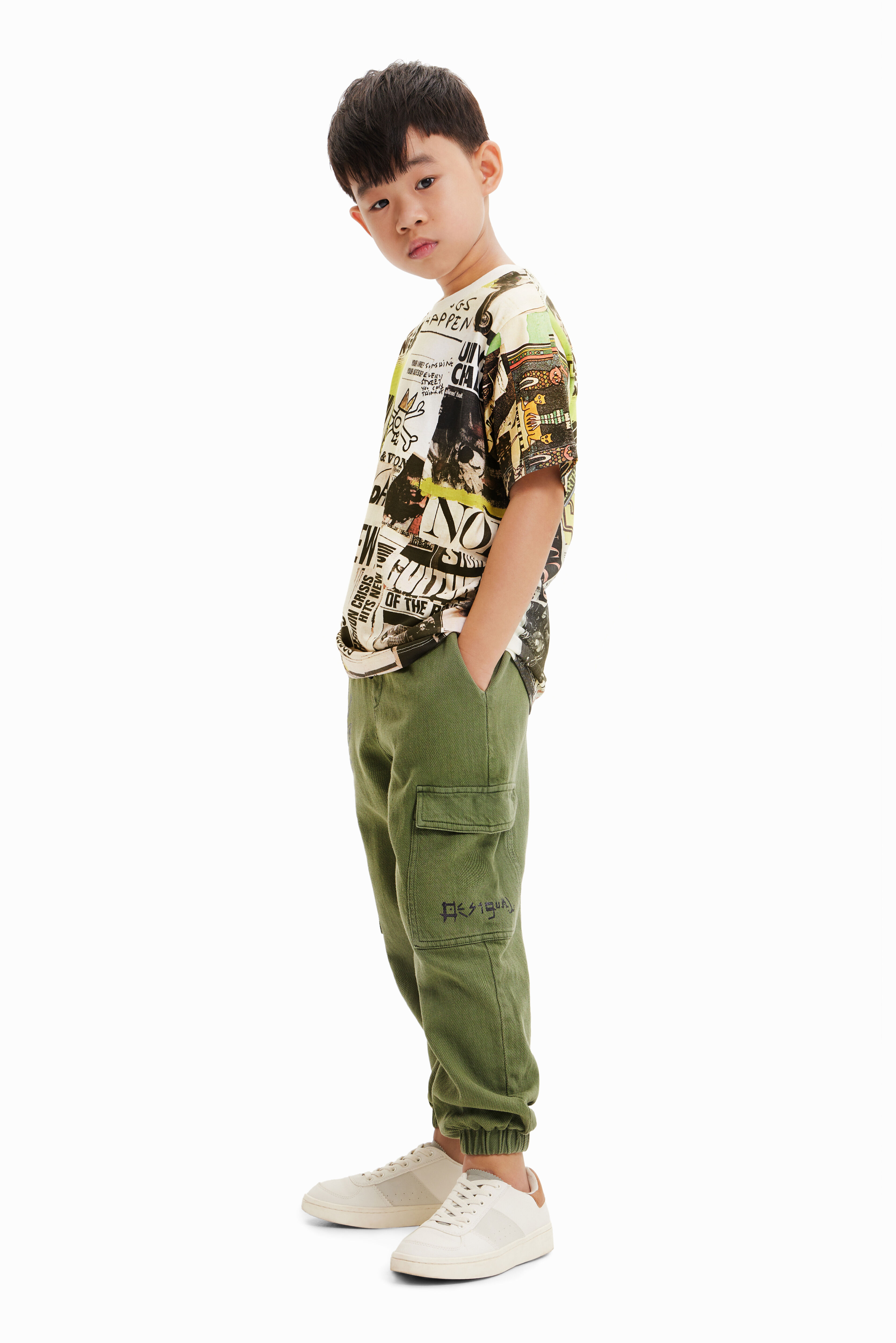 T-shirt manches courtes journal