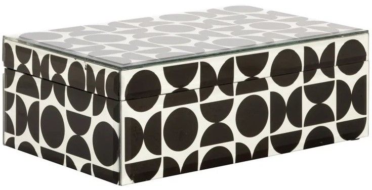 Juwelenbox Zwart Groot 212162 Vivian B28 x D18 x H10 cm