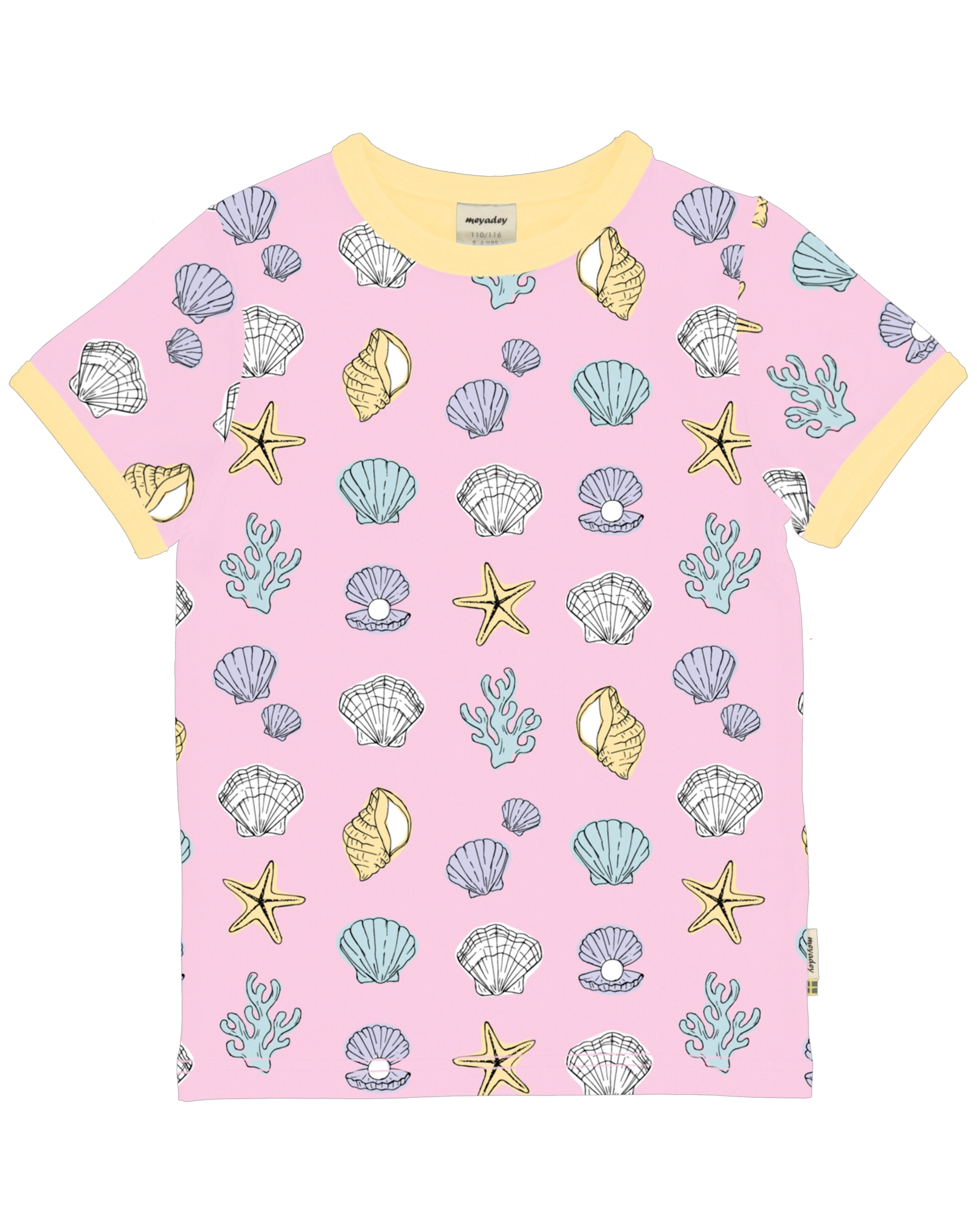T-Shirt SALTY SHELL in rosa