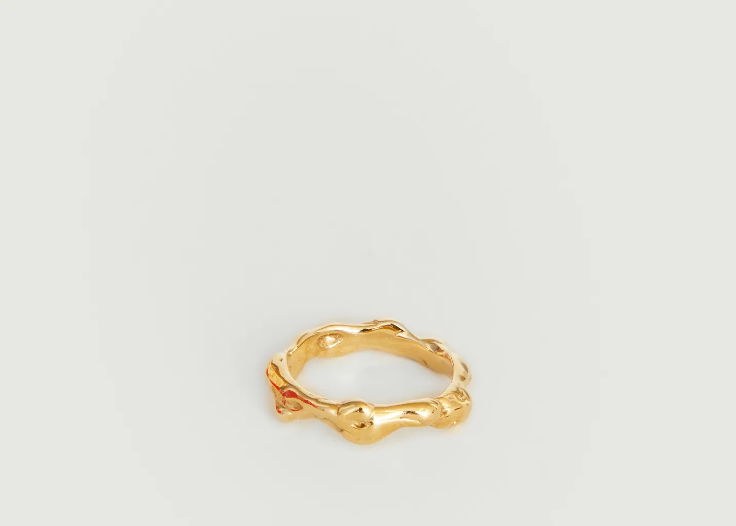 Bague plaqué or Lava FARIS