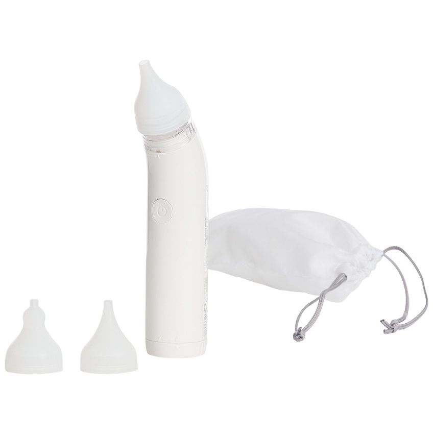 Mouche bébé électrique avec 3 embouts Cleanoo - Ecru